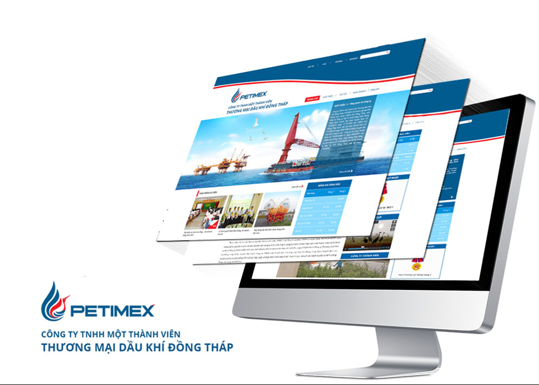 PETIMEX - Thiết kế logo và nhận diện thương hiệu Công ty Dầu khí Petimex